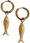 Sccollection Corfu Earrings In Gold