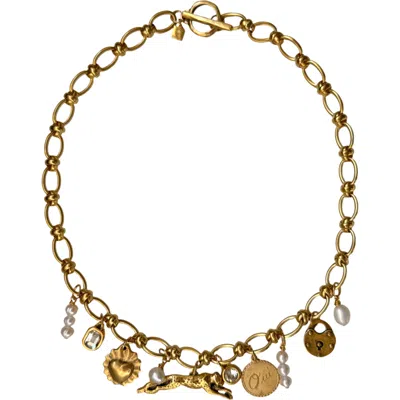 Sccollection Lola Necklace In Gold