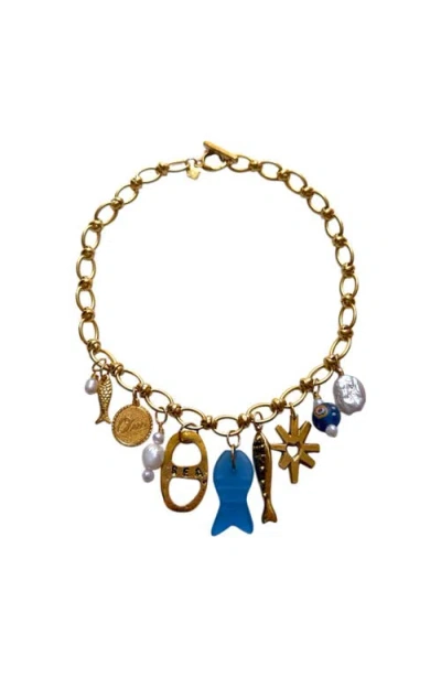 Sccollection Mare Necklace In Gold
