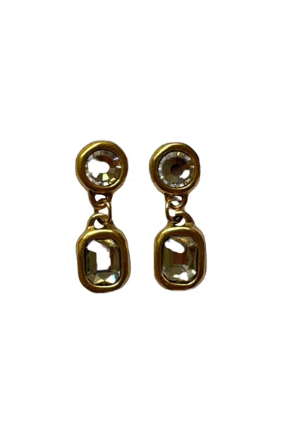 Sccollection Mini Daisy Earrings In Gold