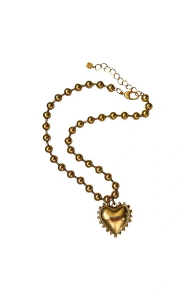 Sccollection Rosie Necklace In Gold