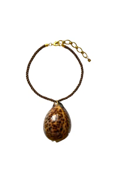 Sccollection Tiger Necklace In Multi