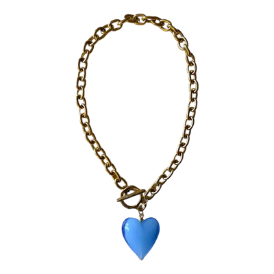 Sccollection Women's Amore Necklace - Bella Blue