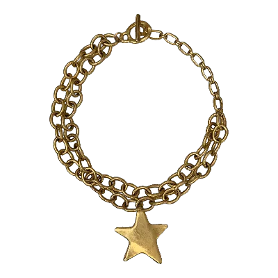 Sccollection Women's Gia Gold Star Necklace