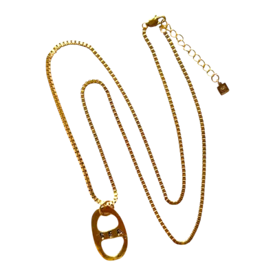 Sccollection Women's Gold Beau Necklace In Multi