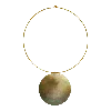 Sccollection Women's Gold / Green / Black Gaia Necklace In Multi
