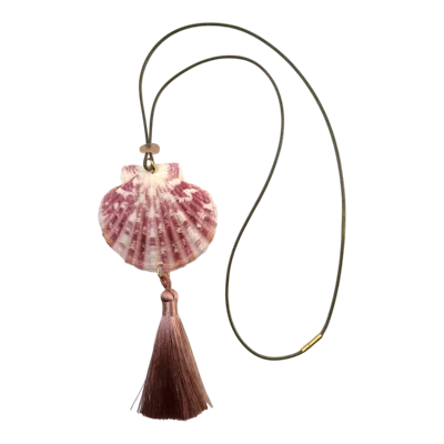 Sccollection Women's Pink Hazel Necklace In Brown