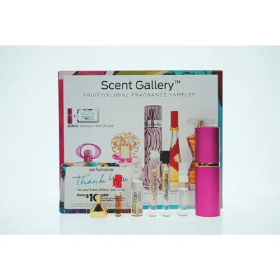Scent Gallery Ladies Floral / Fruity Fragrance Sampler Gift Set Fragrances 817016019410 In Transparent