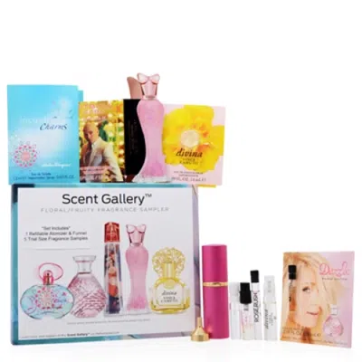 Scent Gallery Vial Set /  Floral / Fruity Fragrance Sampler (w) In Multi