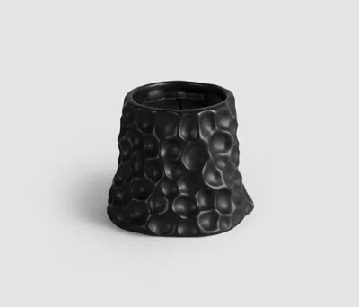 Scented Candle Volcano In Black