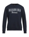 Scervino Man Sweatshirt Midnight Blue Size Xl Cotton