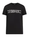 Scervino T-shirts In Black