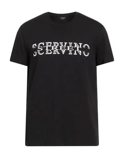 Scervino T-shirts In Black