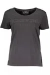 SCERVINO STREET CHIC EMBROIDE LOGO TEE WITH CONTRASTING WOMEN'S ACCENTS