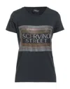 Scervino T-shirts In Black