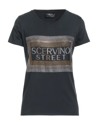 Scervino T-shirts In Black