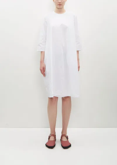 Scha 3/4 Sleeve Dress Short In White