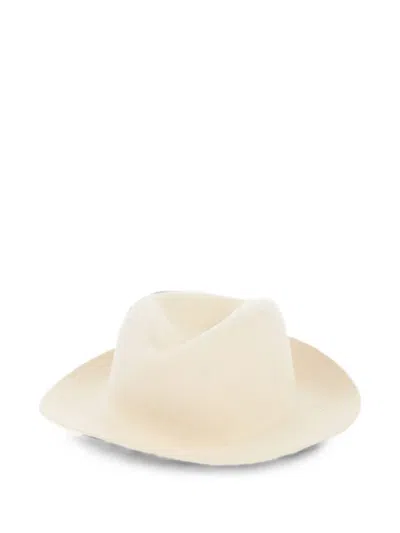 Scha Felt Fedora Hat In Neutrals