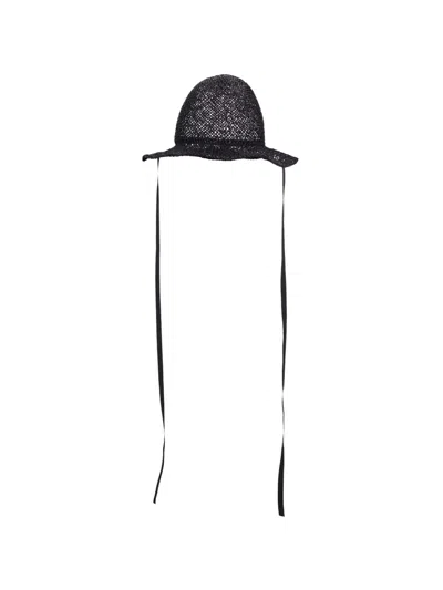 Scha Traveller Rb Woven Hat In Black
