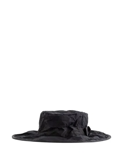 Scha Wide-brim Hat In Black