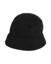 Scha Woman Hat Black Size Onesize Wool In Black