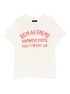 Schaeffer's Garment Hotel Cotton T-shirt In Neutral