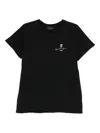 Schaeffer's Garment Hotel Round-neck T-shirt In Black