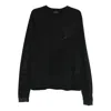 Schaeffer's Garment Hotel Round-neck Sweatshirt In Black