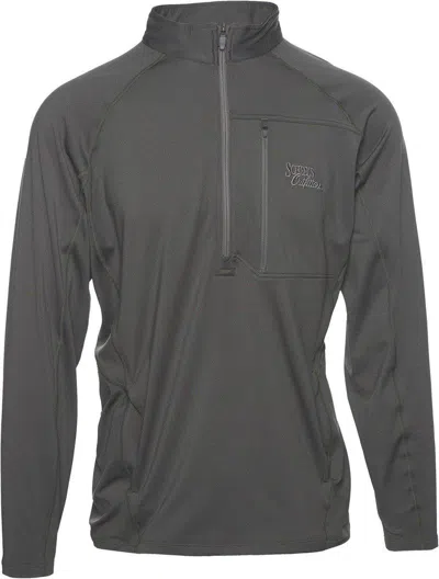Scheels Outfitters Men's  Basin Field Long Sleeve 1/2 Zip In Gray
