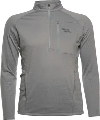 Scheels Outfitters Men's  Basin Long Sleeve 1/2 Zip In Gray
