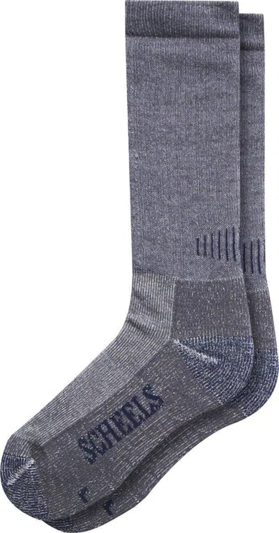Scheels Outfitters Men's  Merino Wool Blend Boot Socks In Blue