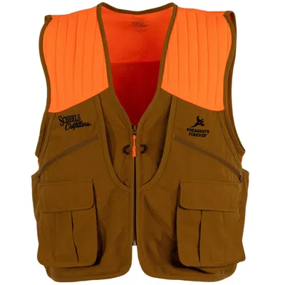 Scheels Outfitters Men's  Pheasants Forever Aspire Upland Vest In Brown