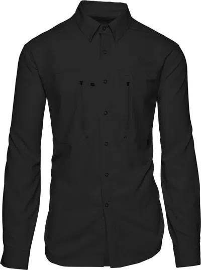 Scheels Outfitters Men's  Pursuit Long Sleeve Button Up Shirt In Black