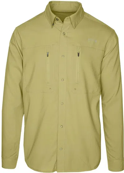 Scheels Outfitters Men's  Pursuit Long Sleeve Button Up Shirt In Green