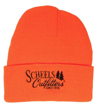 Scheels Outfitters Men's  Stocking Beanie In Orange