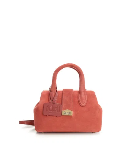 Schell Satchel Bag In Red