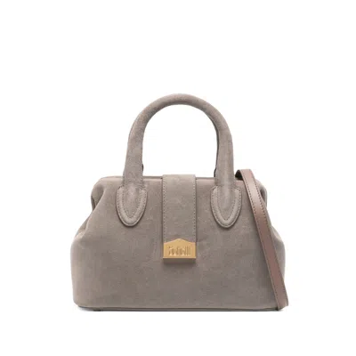 Schell Small Doctor Tote Bag In Gray