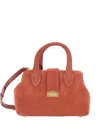 Schell Small Logo-lettering Tote Bag In Orange