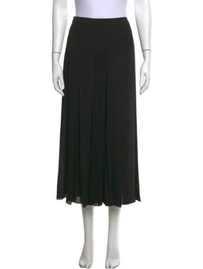 Pre-owned Schiaparelli 2019 Long Skirt In Black