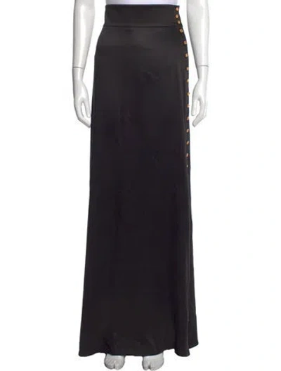 Pre-owned Schiaparelli 2023 Long Skirt In Black