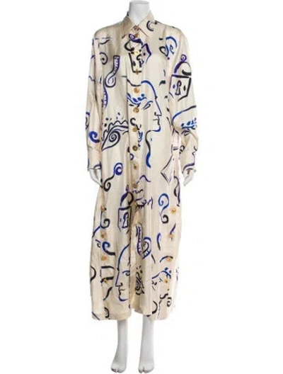 Pre-owned Schiaparelli 2025 Long Dress In Multi