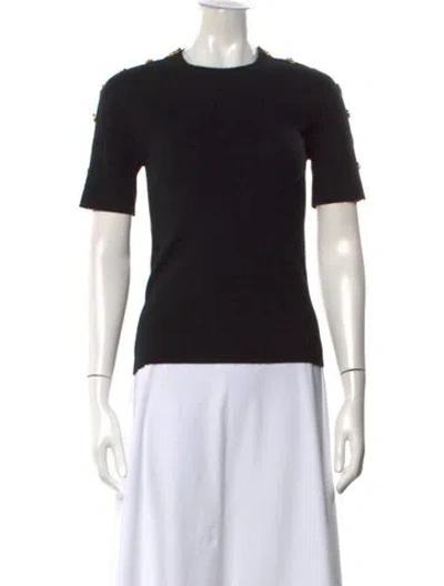 Pre-owned Schiaparelli 2026 Cashmere Sweater In Black