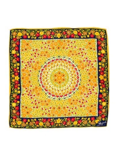 Pre-owned Schiaparelli Printed Bandana In Neutral