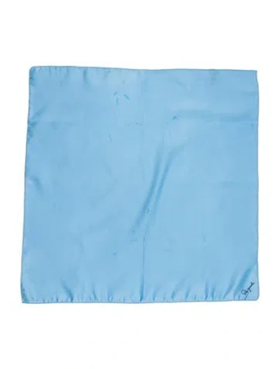 Pre-owned Schiaparelli Scarf In Blue