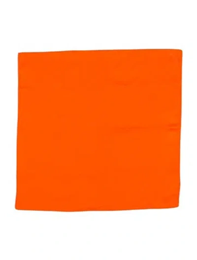 Pre-owned Schiaparelli Scarf In Orange