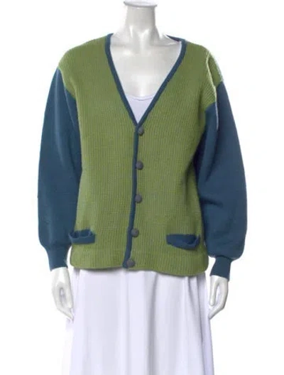 Pre-owned Schiaparelli Vintage 1960's Sweater In Blue