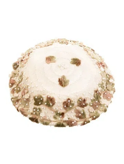 Pre-owned Schiaparelli Vintage Hat In Neutral