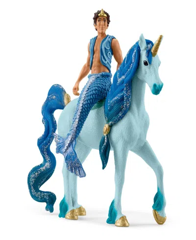 Schleich Bayala Aryon On Unicorn Figurine Playset In Multi