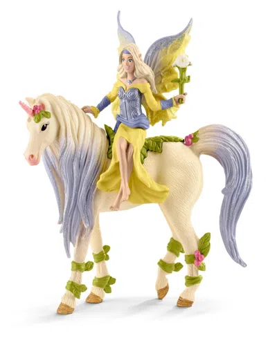 Schleich Bayala Fairy Sera With Blossom Unicorn Playset In Multi