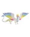 Schleich Bayala Rainbow Dragon 13" Wingspan And Movable Parts In Multi Color